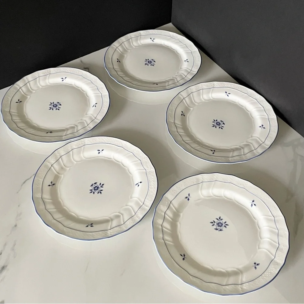 SET of 5 Bread Plates - Coburg - Heinrich Villeroy & Boch